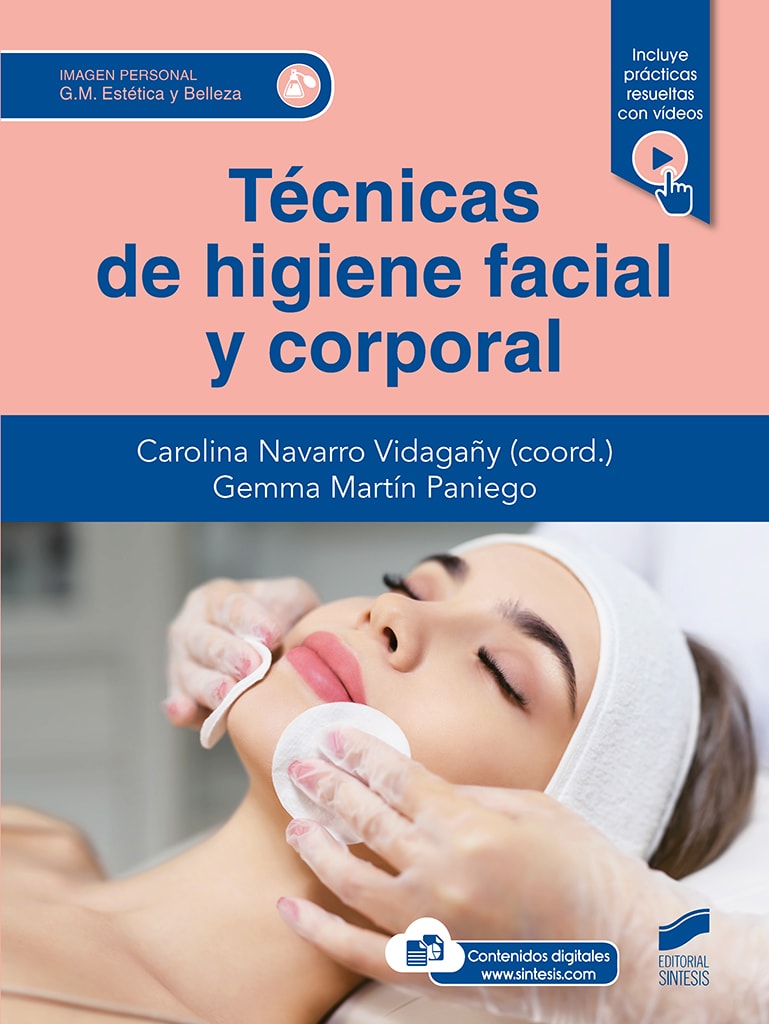 Portada del título técnicas de higiene facial y corporal 