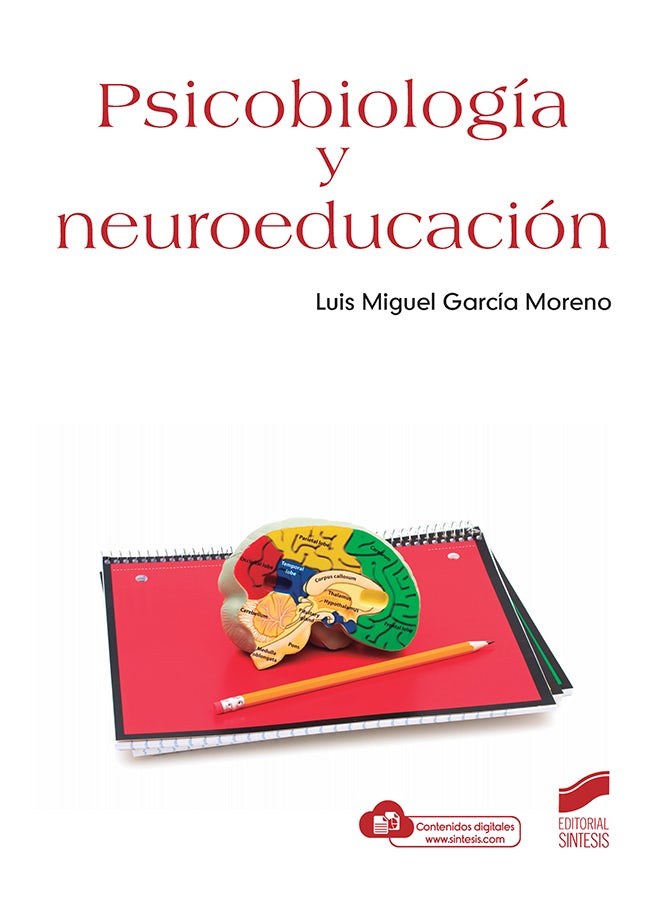 Portada del título psicobiología y neuroeducación